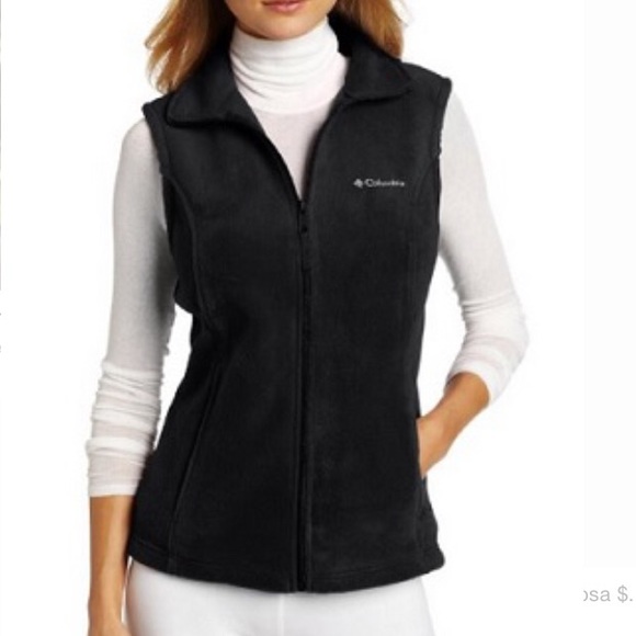 fleece zip up vest